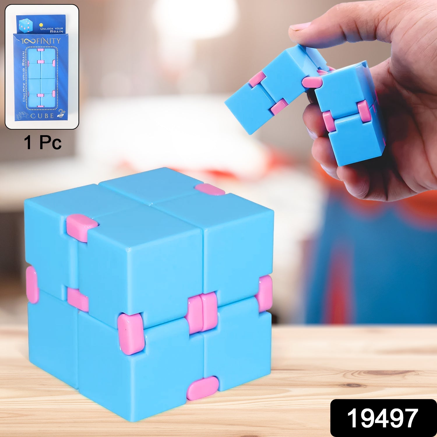 Compact Folding Fidget Cube Toy  Compact Folding Fidget Cube Toy